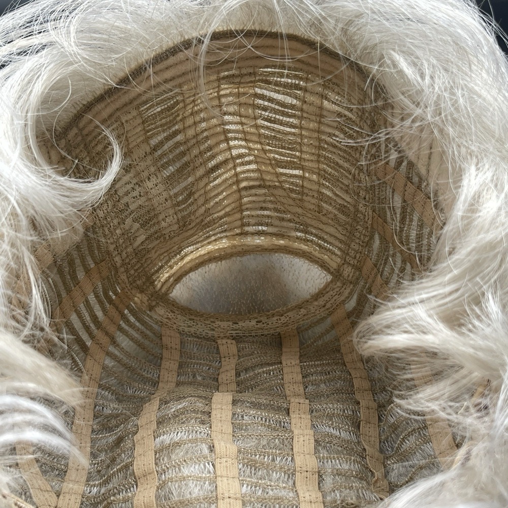 Gabor Flexlite Short‎ Layered Platinum Blonde Wig Monofilament Cap Wig - Picture 6 of 12